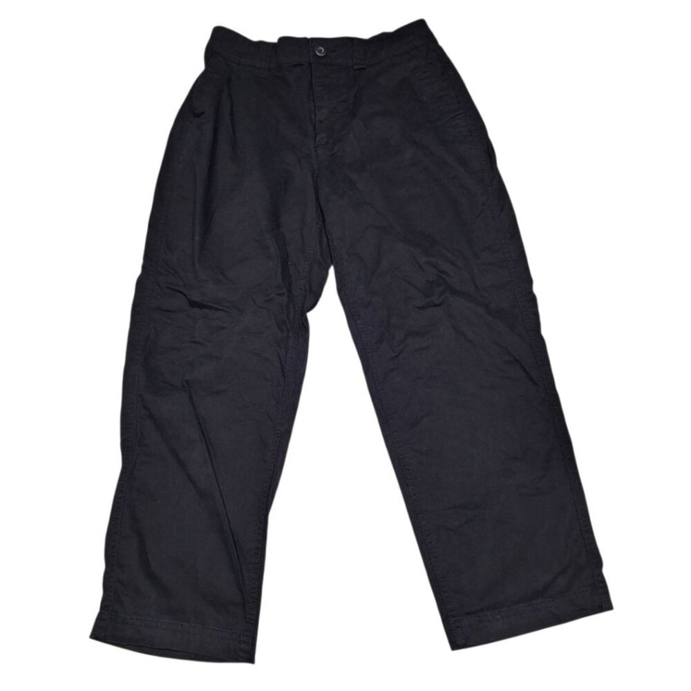 Old Navy OG Chino Pants Black Womens Small Petite Basic Capsule Casual‎ Short